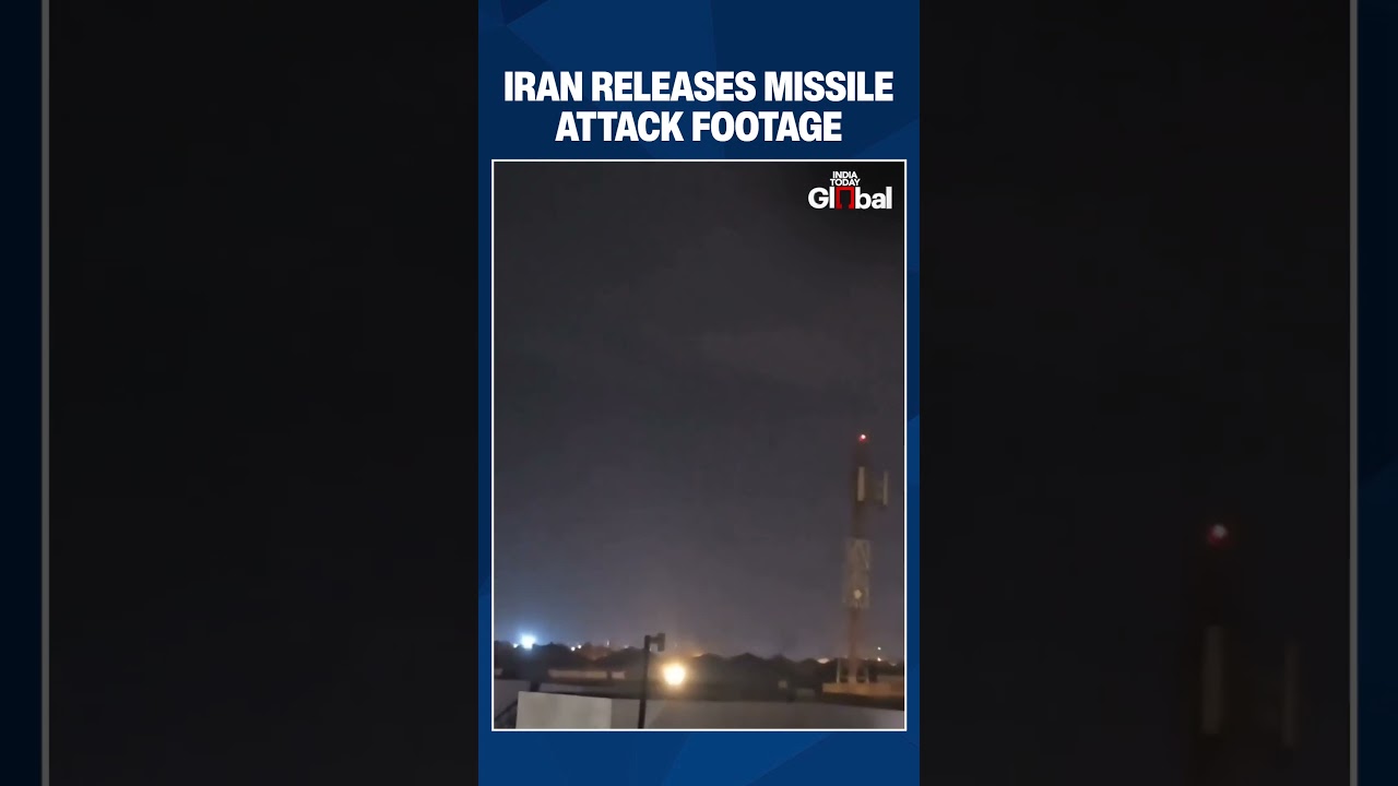 Iran Releases Dramatic Missile Footage Showing Attacks on US Destroyers in Strait of Hormuz |#shorts