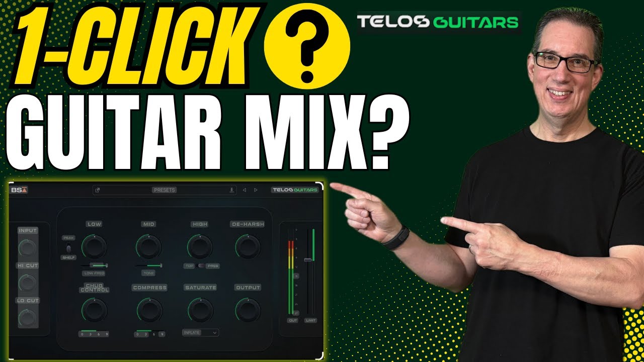 Struggling to Mix Guitars? Telos Plugin Fixes It in Seconds!