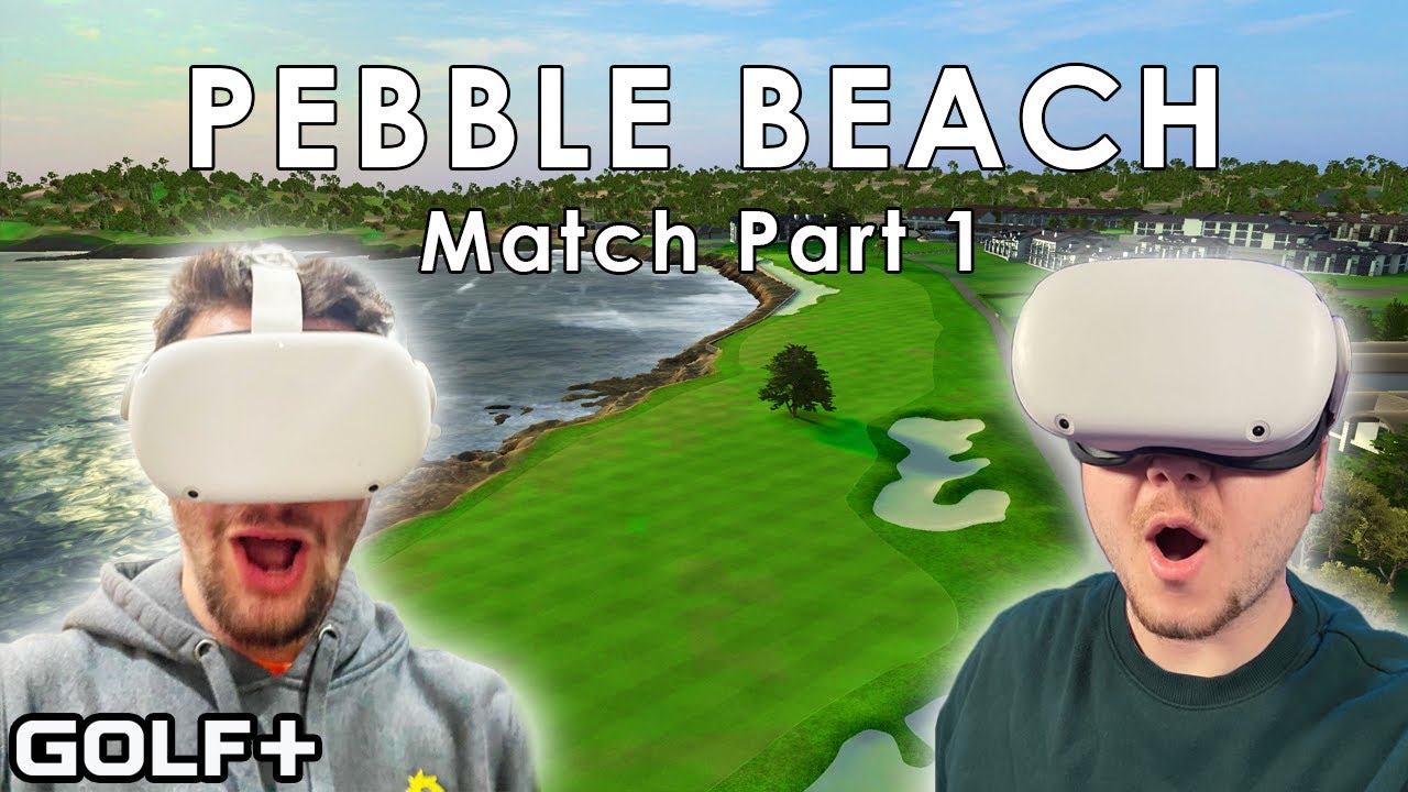 VR-гольф на все времена | Часть 1 | Pebble Beach | Геймплей GOLF+ Quest 2