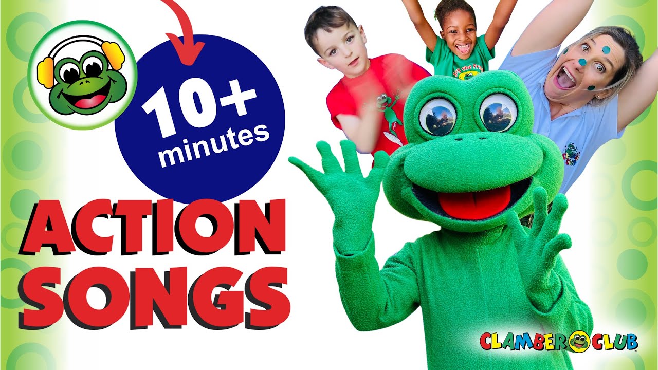 Kids ACTION SONGS! Get kids up and moving to these fun filled preschool children's songs