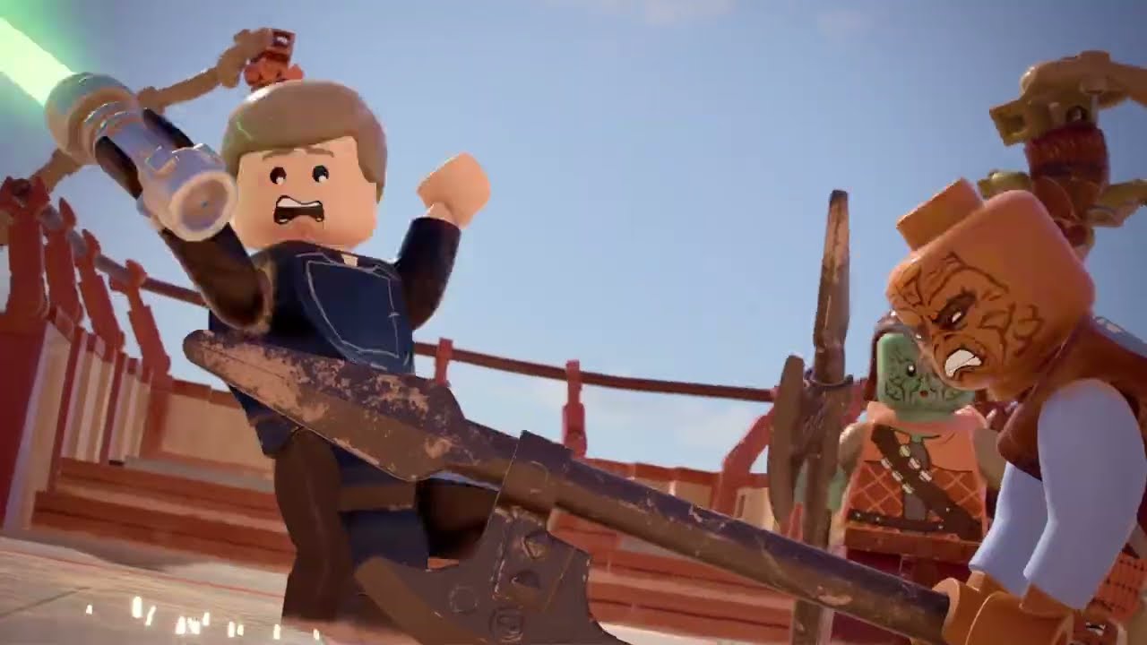 LEGO Star Wars: La Saga Skywalker - Gameplay 1 - Empezamos el juego La amenaza fantasma 