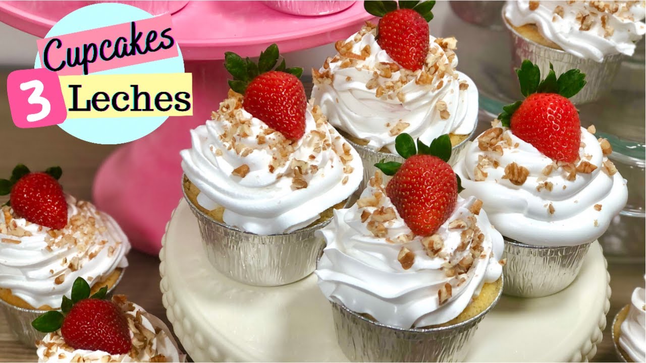 Индивидуальные пирожные Tres Leches для вечеринок или компаний | Кексы Tres Leches | Десерты с Ix...