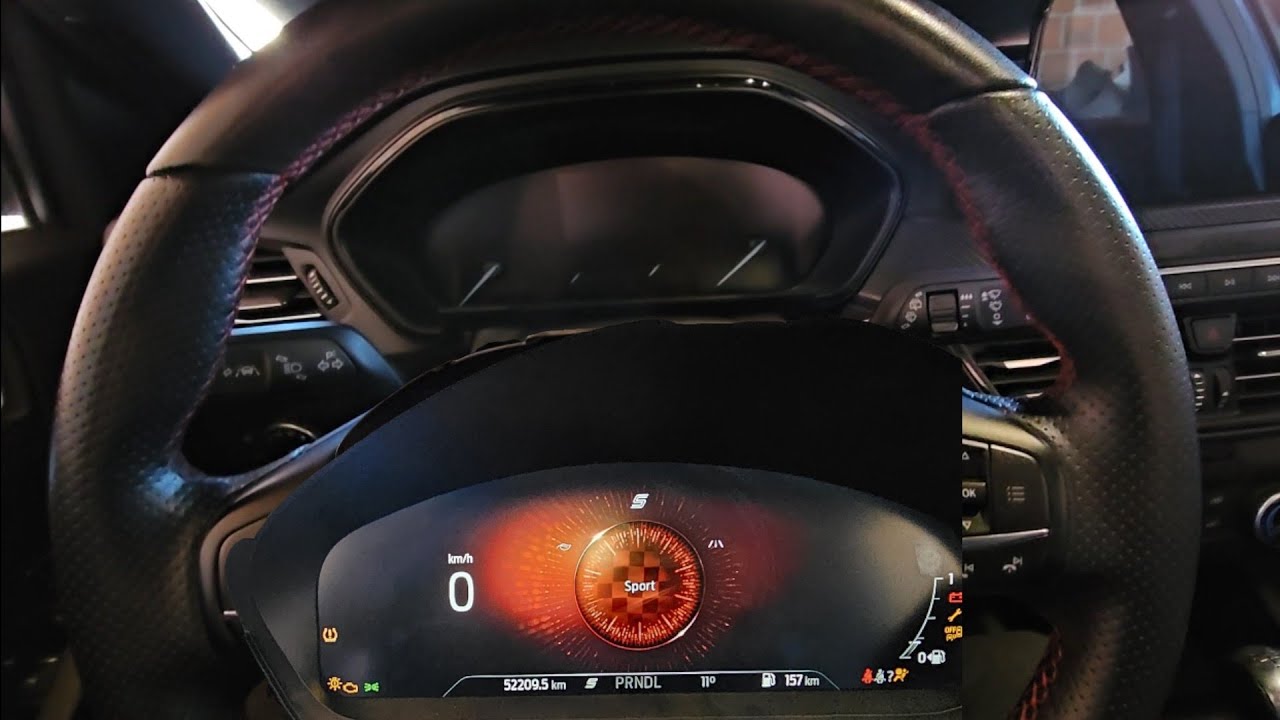 Ford Focus MK4 Virtual Cockpit Swap