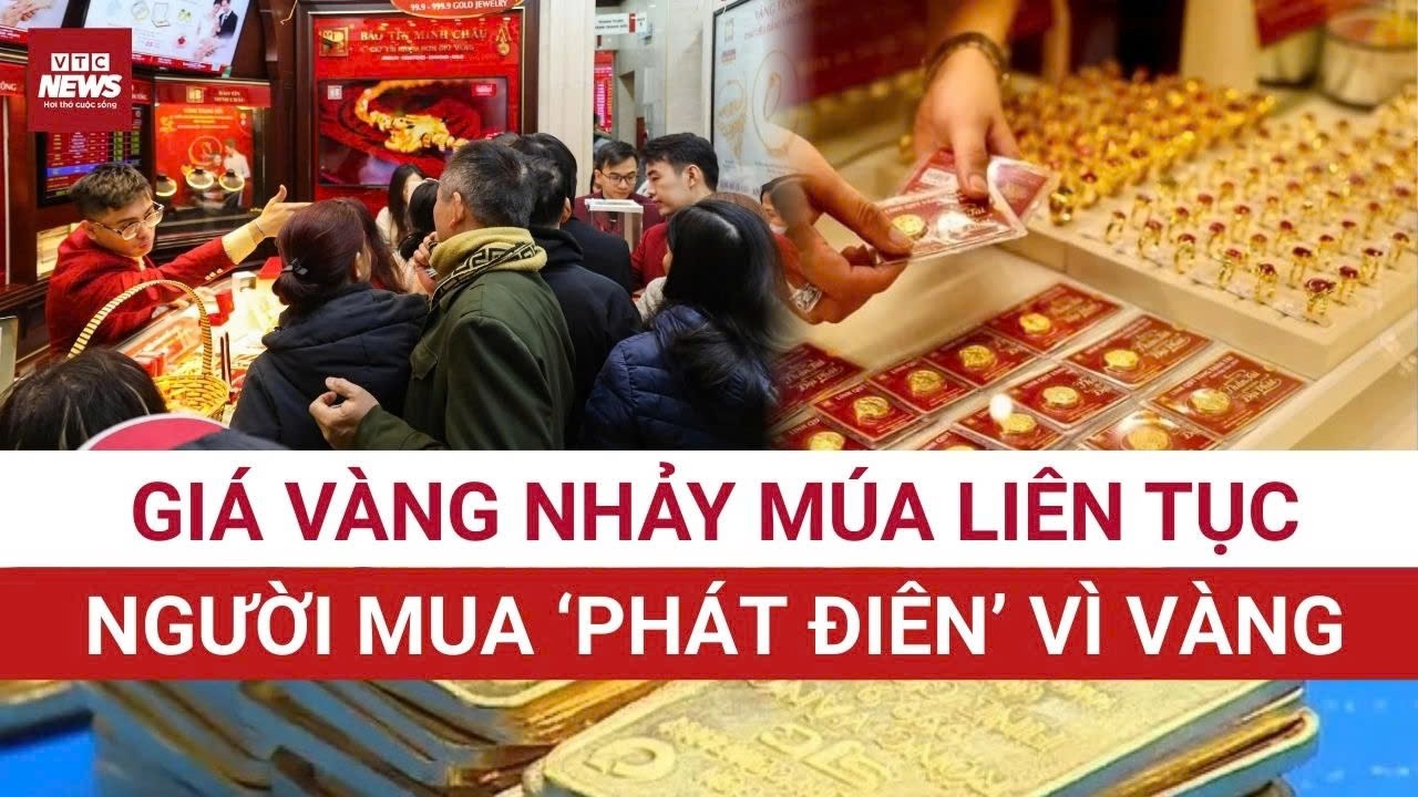 Vàng ‘lật mặt’ tăng sốc, nhà vàng cạn sạch hàng: Người dân xếp hàng, kẻ chốt lời, người ôm rủi ro