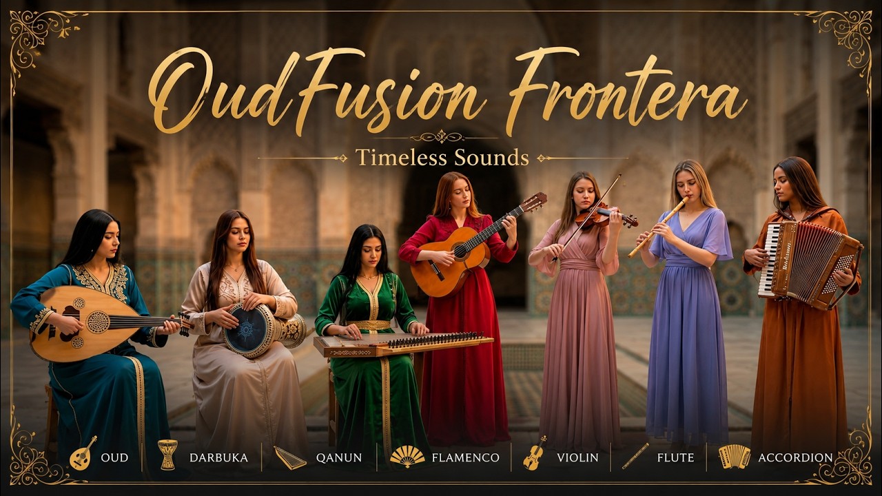 The Art of Arabic Oud & Flamenco | Beautiful Instrumental Fusion