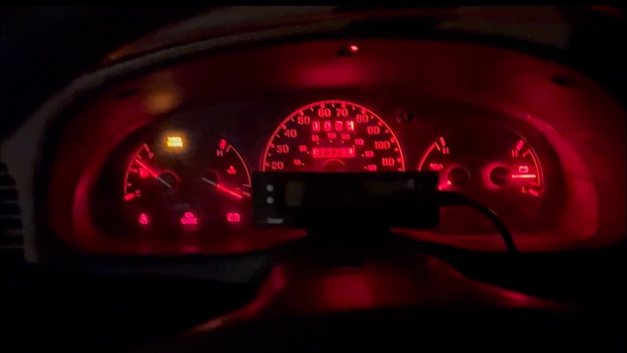 2000 ford ranger replacing dash lights with LED.