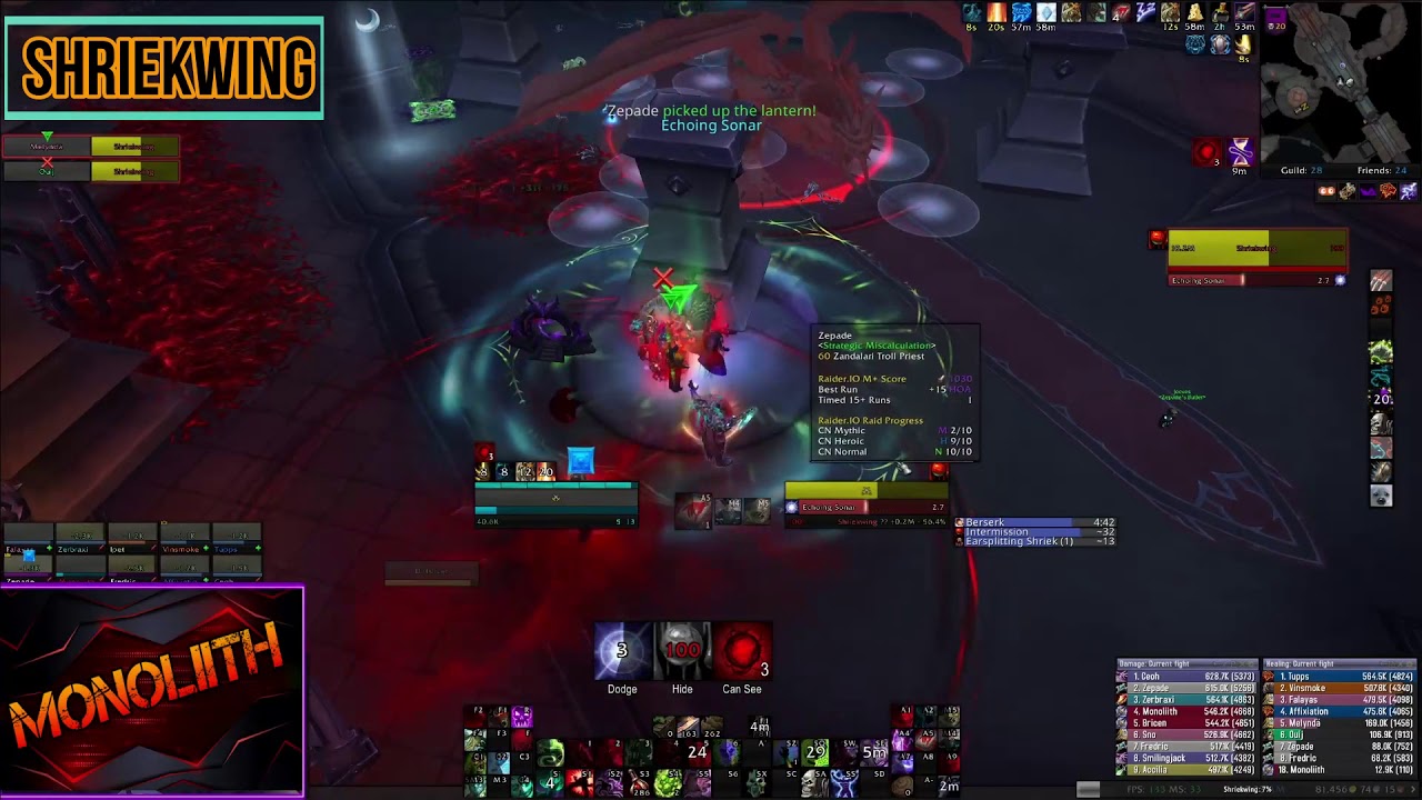 Mythic Shriekwing Guide [Monoliithic Minute]