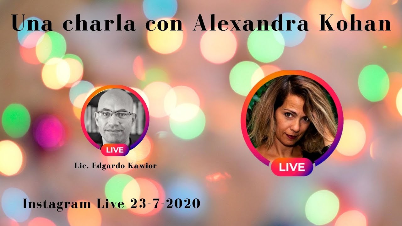 Una charla con Alexandra Kohan