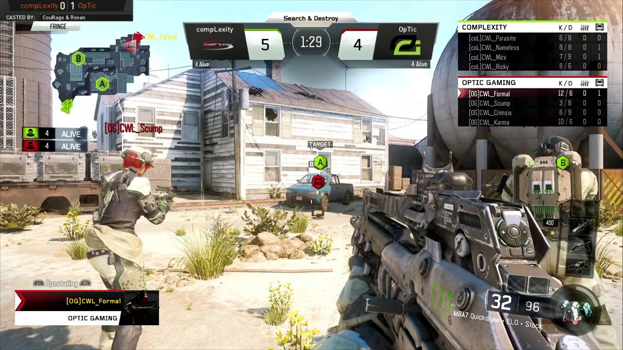 2/9 NA Pro Division OpTic Gaming vs compLexity Gaming - Call of Duty® World League