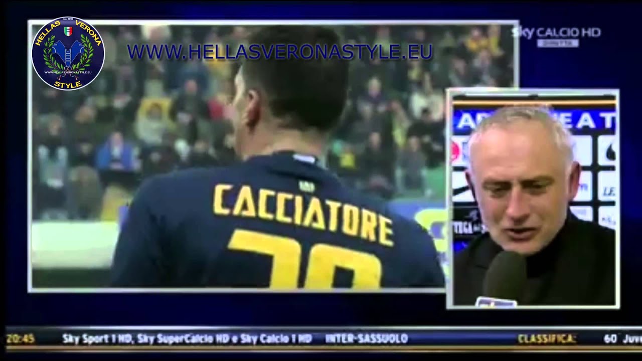 HELLAS VERONA-JUVENTUS 2-2 [SKY SI ACCORGE DEL FANTASTICO PUBBLICO DEL VERONA,MEGLIO TARDI CHE MAI]