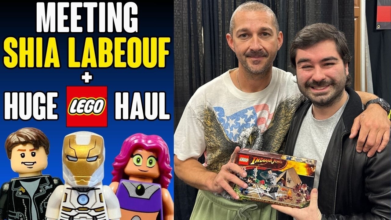 Встреча с Шиа Лабефом и редкая коллекция LEGO (Видеоблог: Steel City Con 2025)