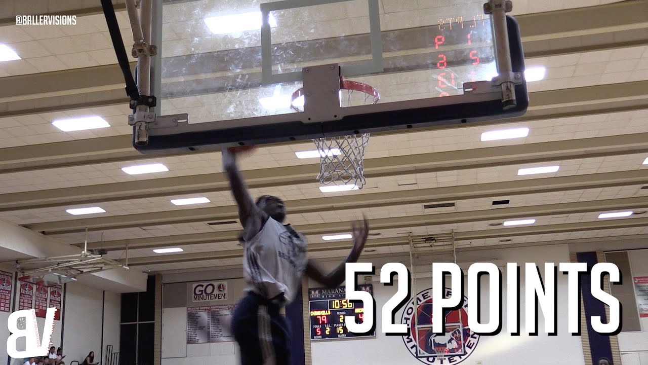 Eli Scott Drops 52 In Chino Hills Summer League Opener!! Full Raw Highlights VS Arcadia