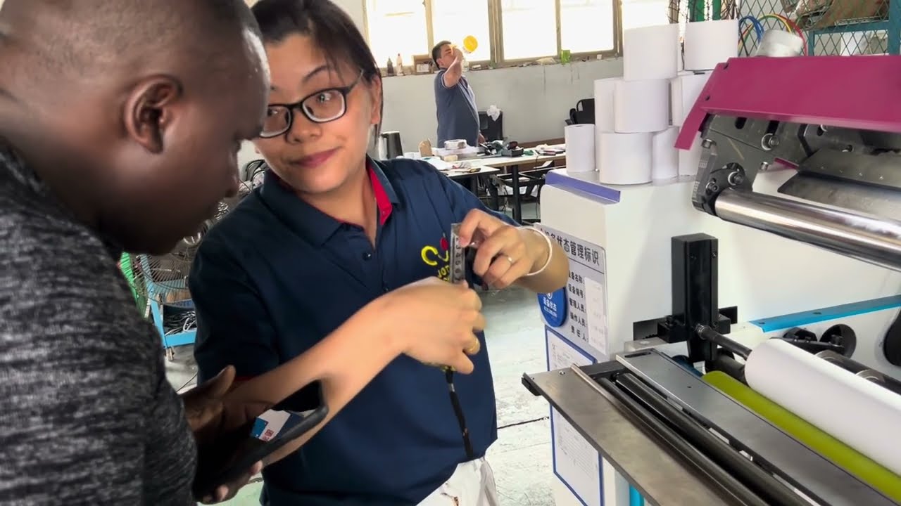 We Hired A New Thermal Paper Slitting Machine Operator From Kenya