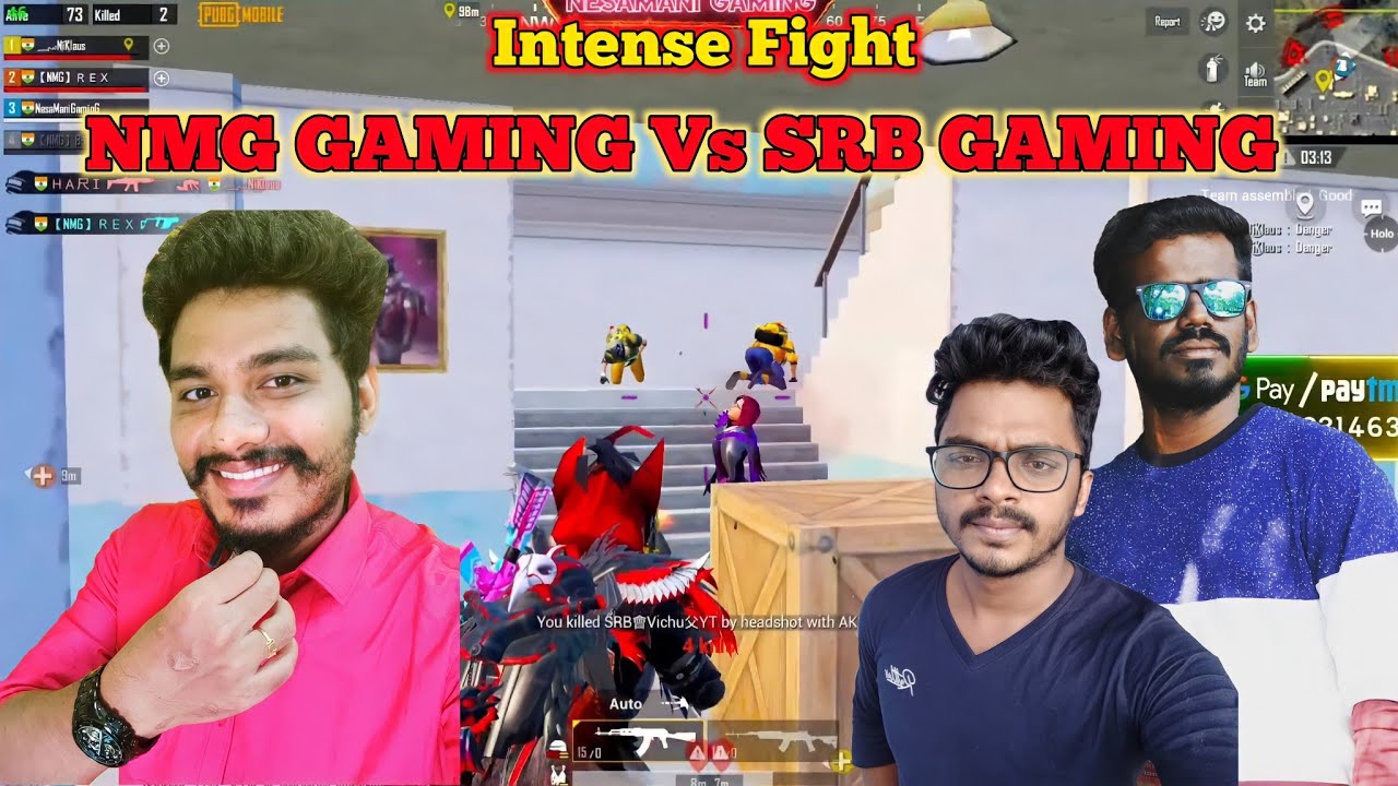 NMG GAMING VS SRB GAMING | 😱 INTENSE FIGHT 🔥 | #90sGamer #POG #NESAMANIGAMING #DevilGamingYt