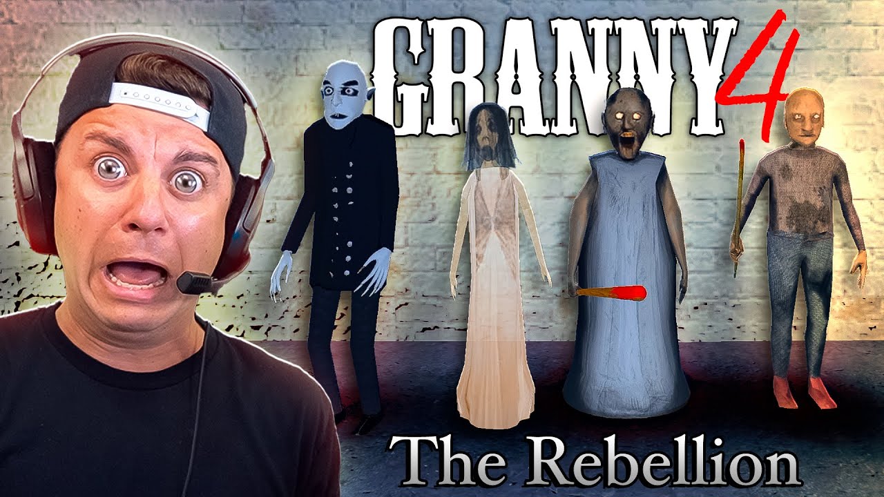 GRANNY 4: The Rebellion.. ВСЯ СЕМЬЯ ВЕРНУЛАСЬ!