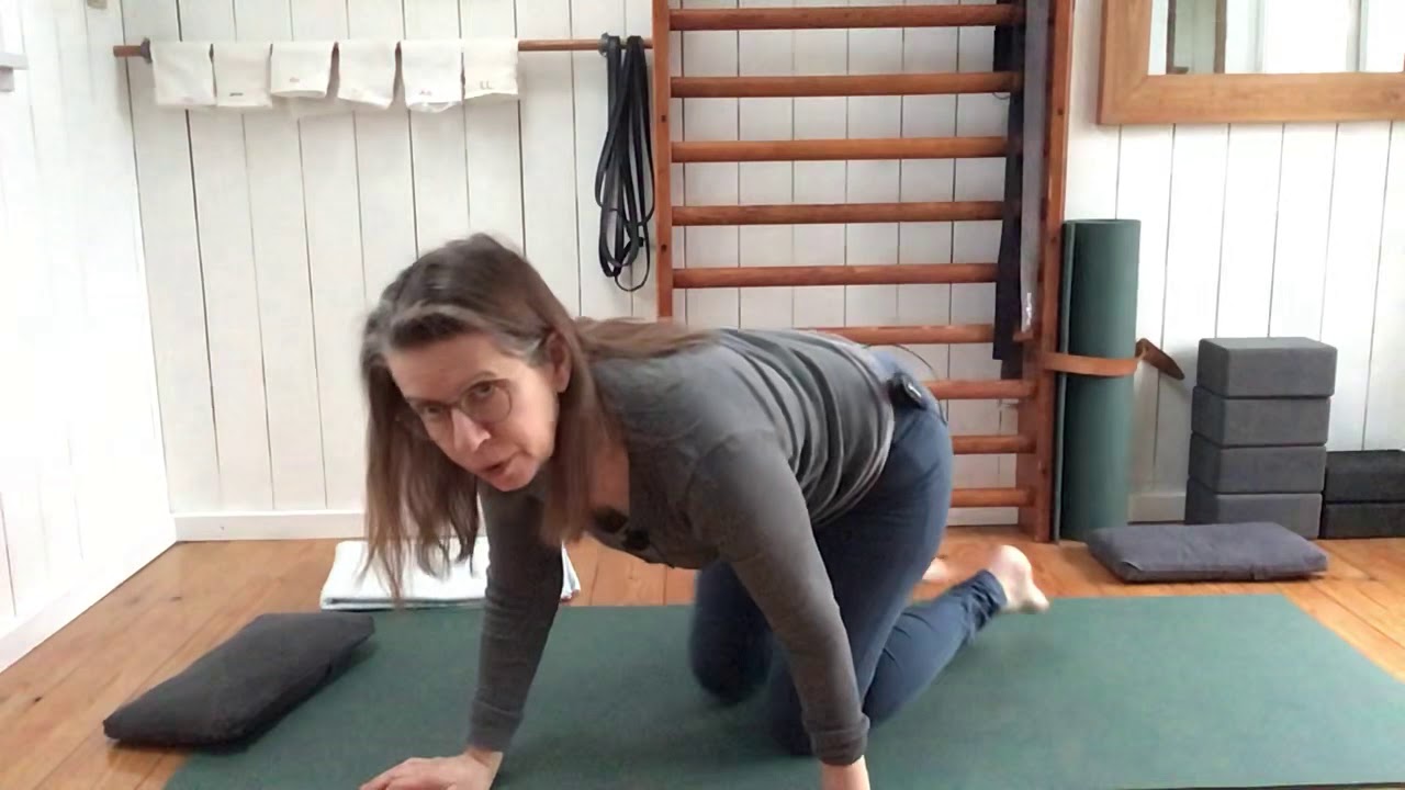 Yoga hjemme: lille, let program