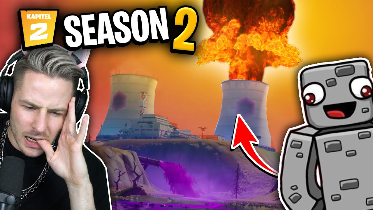 ALPHASTEIN LEAKT, die EXPLOSION des FORTNITE ATOMKRAFTWERK in Season 2, Kapitel 2!