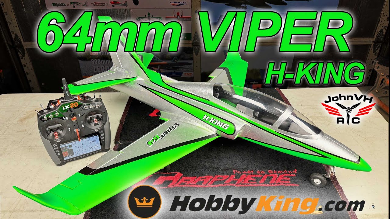 Распаковка и сборка H-King Viper 64 (6S) EDF Jet от Hobbyking @HobbyKingOfficial