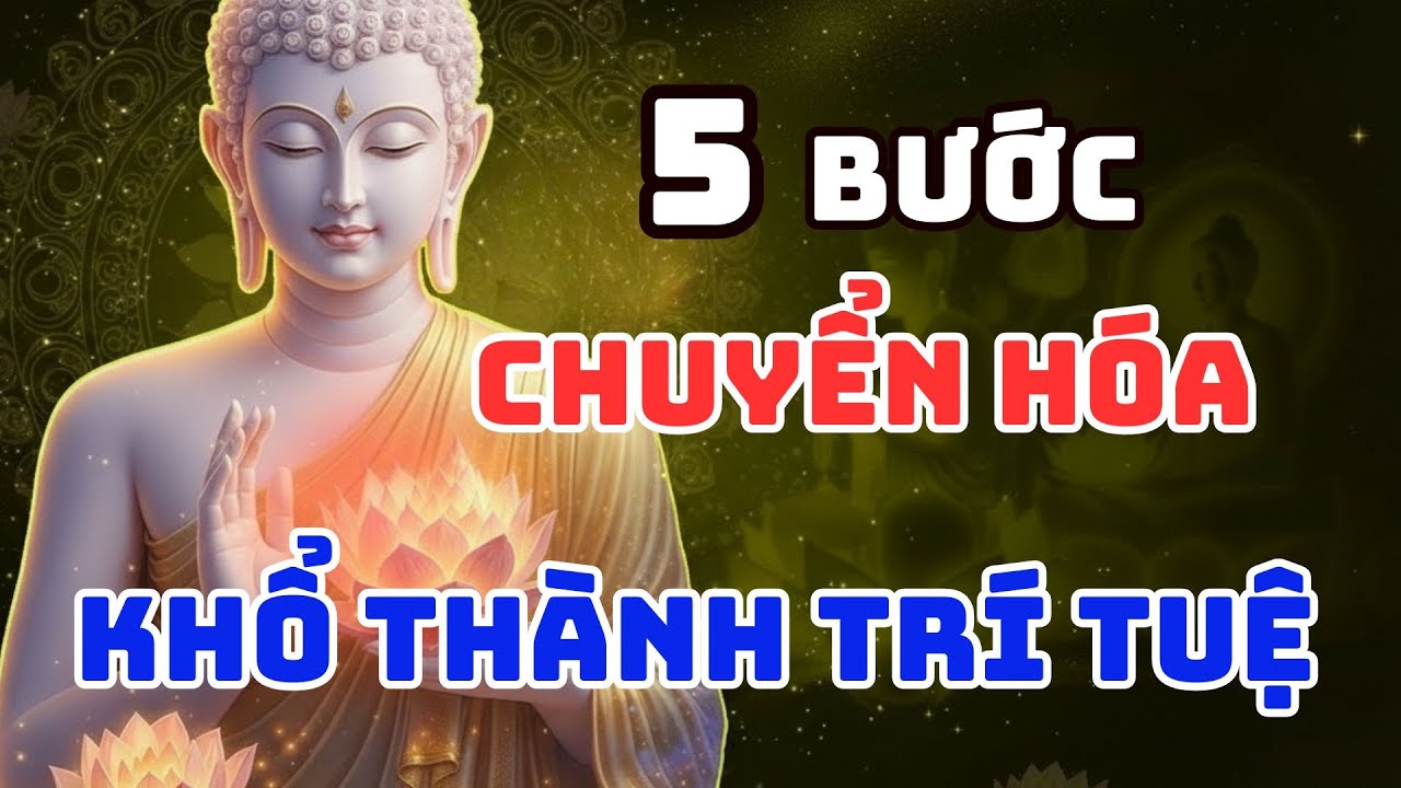 5 BƯỚC Chuyển Hóa Khổ Đau thành Trí Tuệ | Đừng VỘI CẦU HẾT KHỔ!