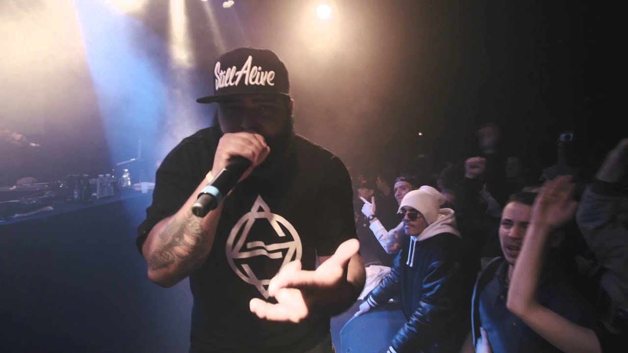 On Stage with Jedi Mind Tricks 