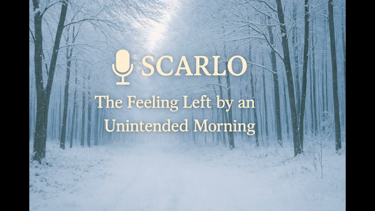 The Feeling Left by an Unintended Morning | Scarlo Monologue