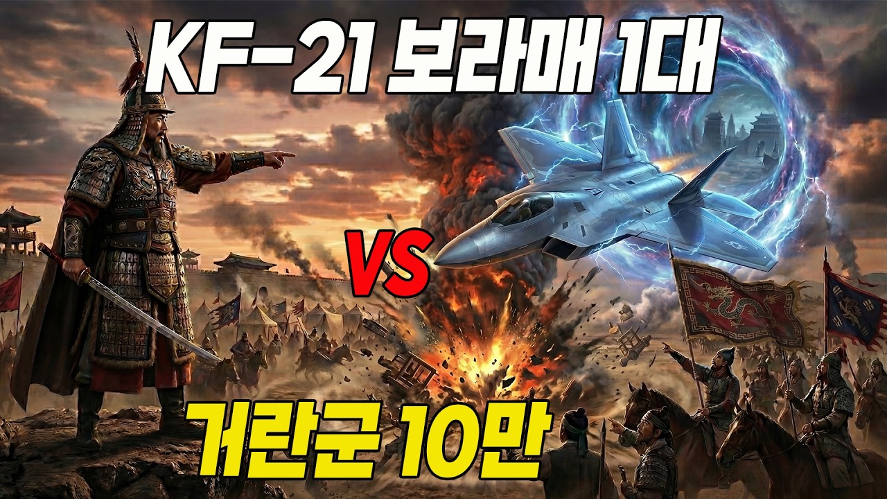 [타임슬립 1019년] 고려거란전쟁| 10만 거란군과 고려의 강감찬 장군의 3번째 승부인 귀주대첩에 KF-21 보라매가 나타났다 | 귀주대첩