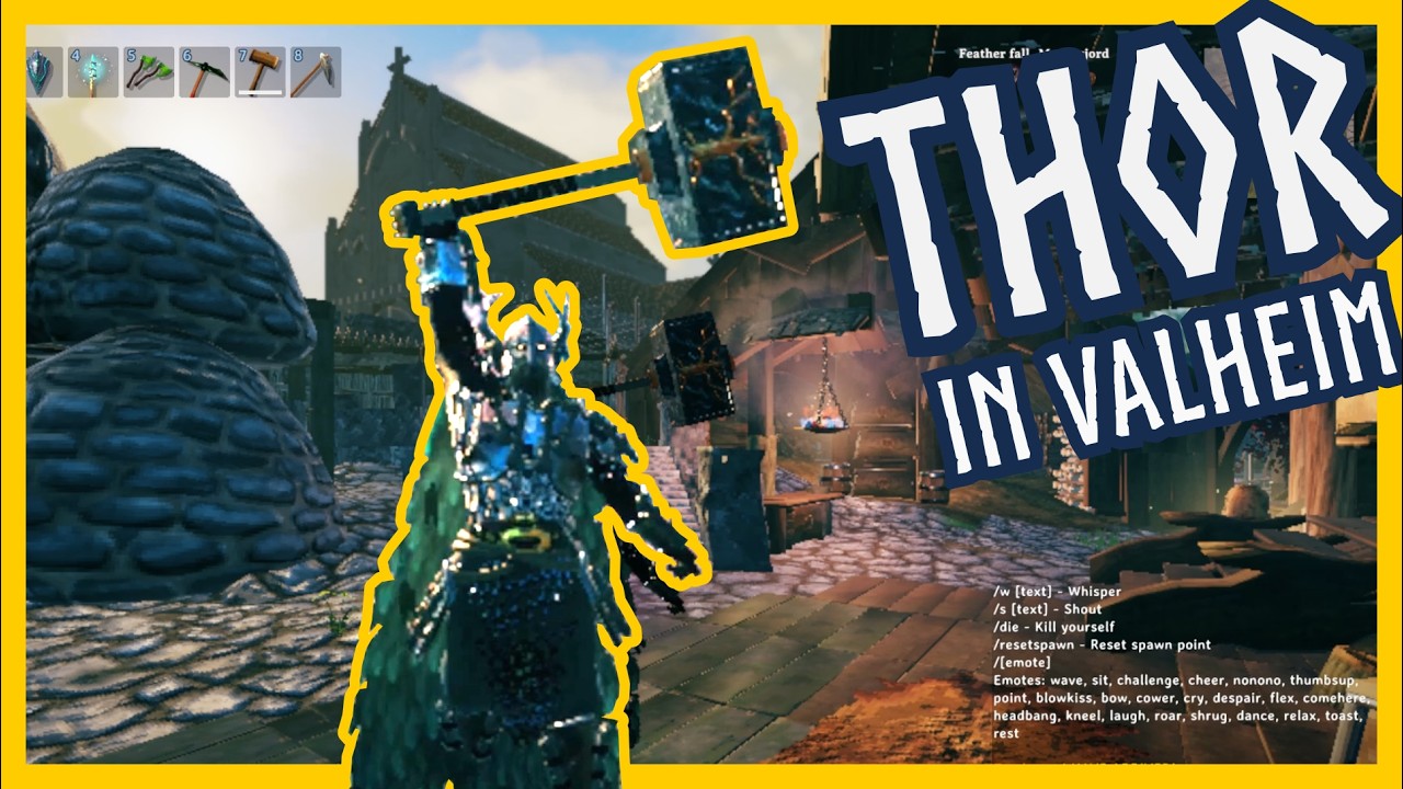 Zonata - Thor (ThunderGod) In Valheim with Lyrics