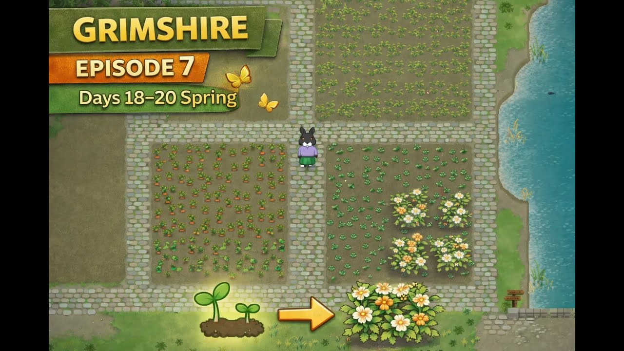 Grimshire Gameplay – Unsteady Difficulty (Commentary, Silent Cutscenes)