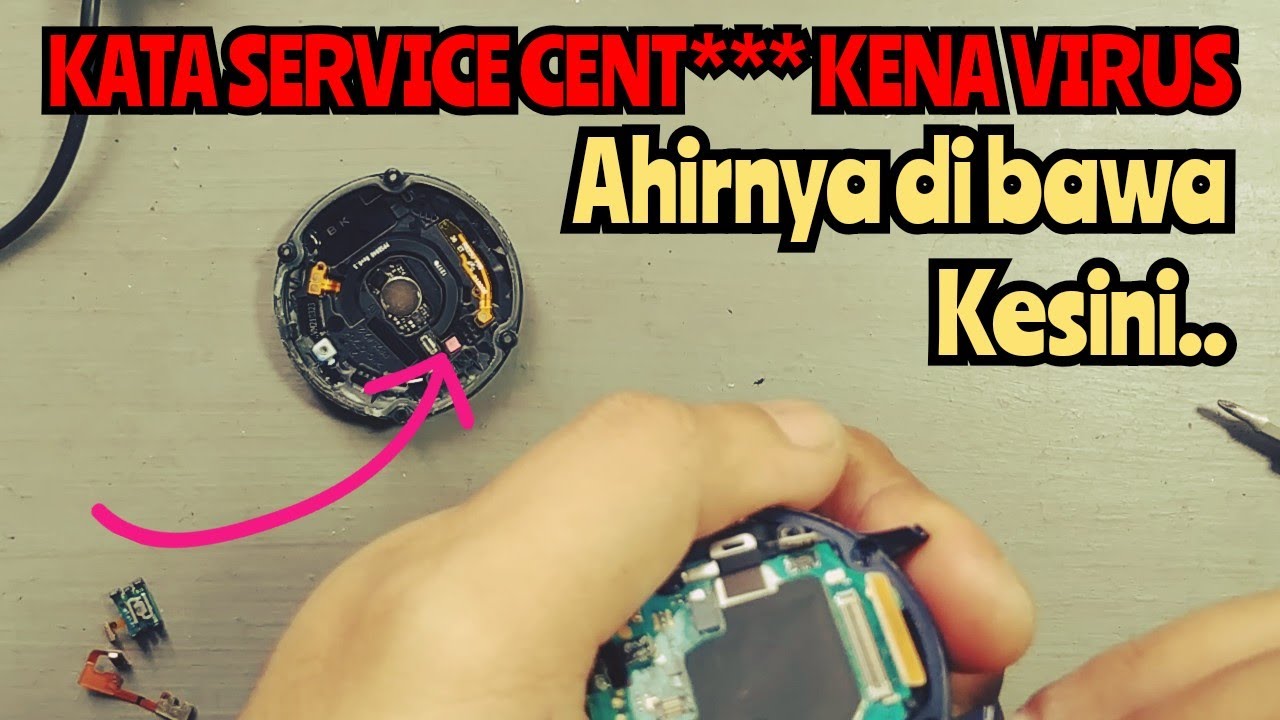 SAMSUNG GALAXY WATCH ACTIVE 2, muncul logo langsung mati?