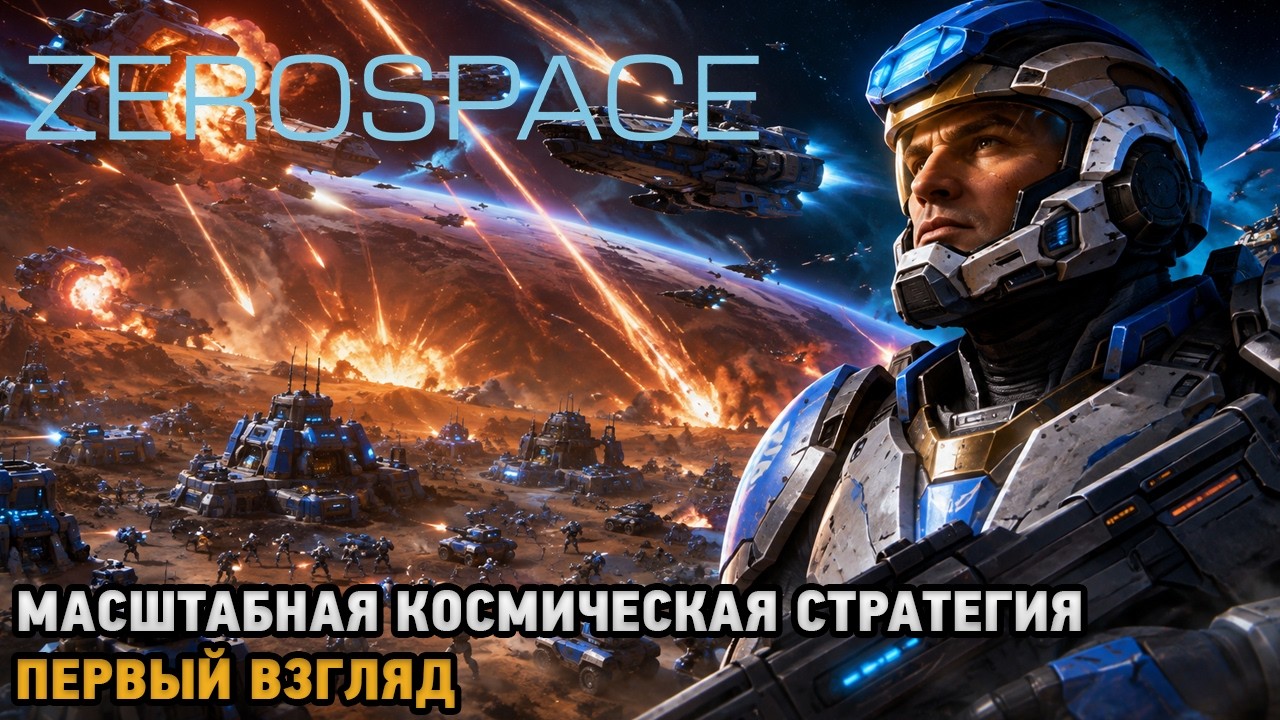 ZeroSpace # Масштабная космическая стратегия ( первый взгляд )