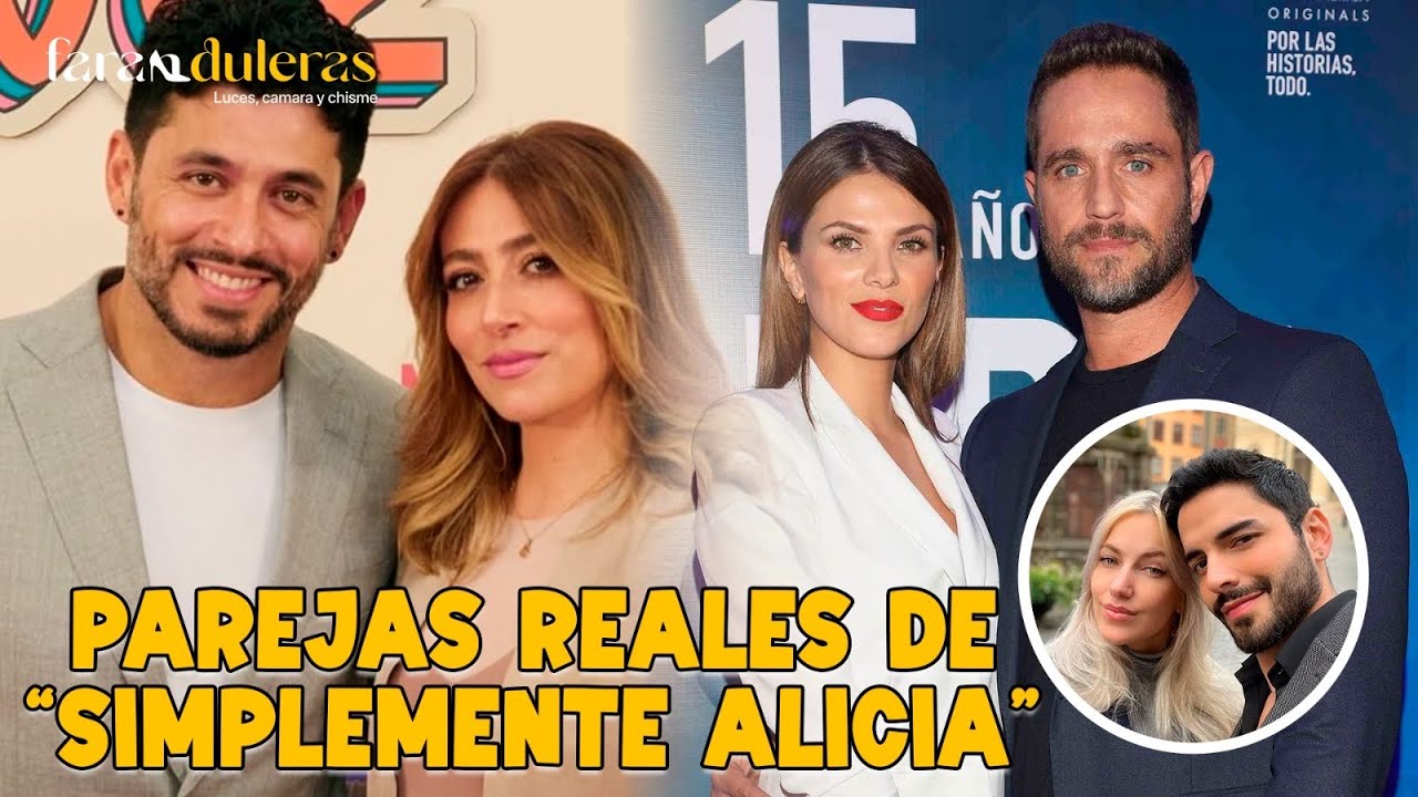 Parejas reales de los actores de simplemente Alicia.