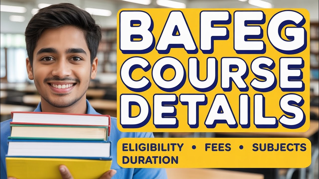 BAFEG : Bachelor of Arts (English) | Eligibility, Fees, Subjects & Duration | January 2026 Admission