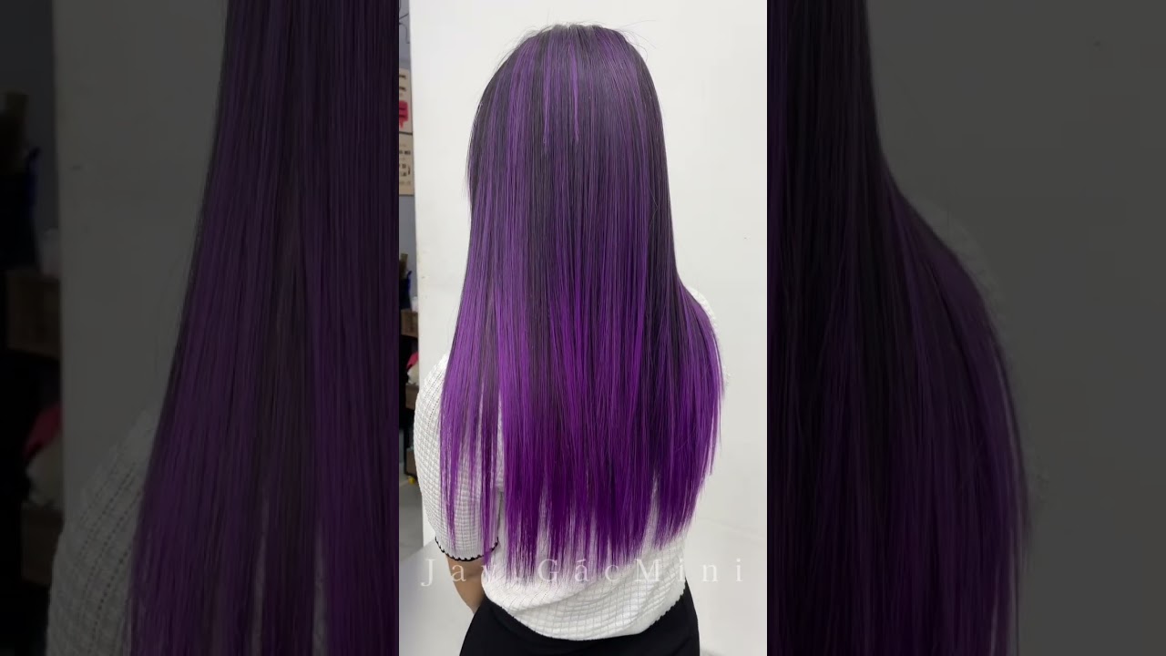 Purple Balayage #hair #haircolor #balayagehighlights #balayage #balayagecolor