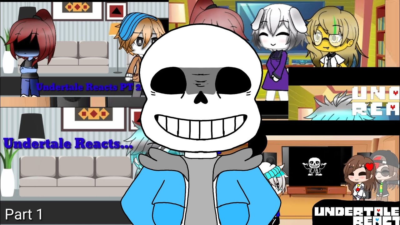 Undertale React to Sans (Alternate Universe) || ALL PARTS || (Old)