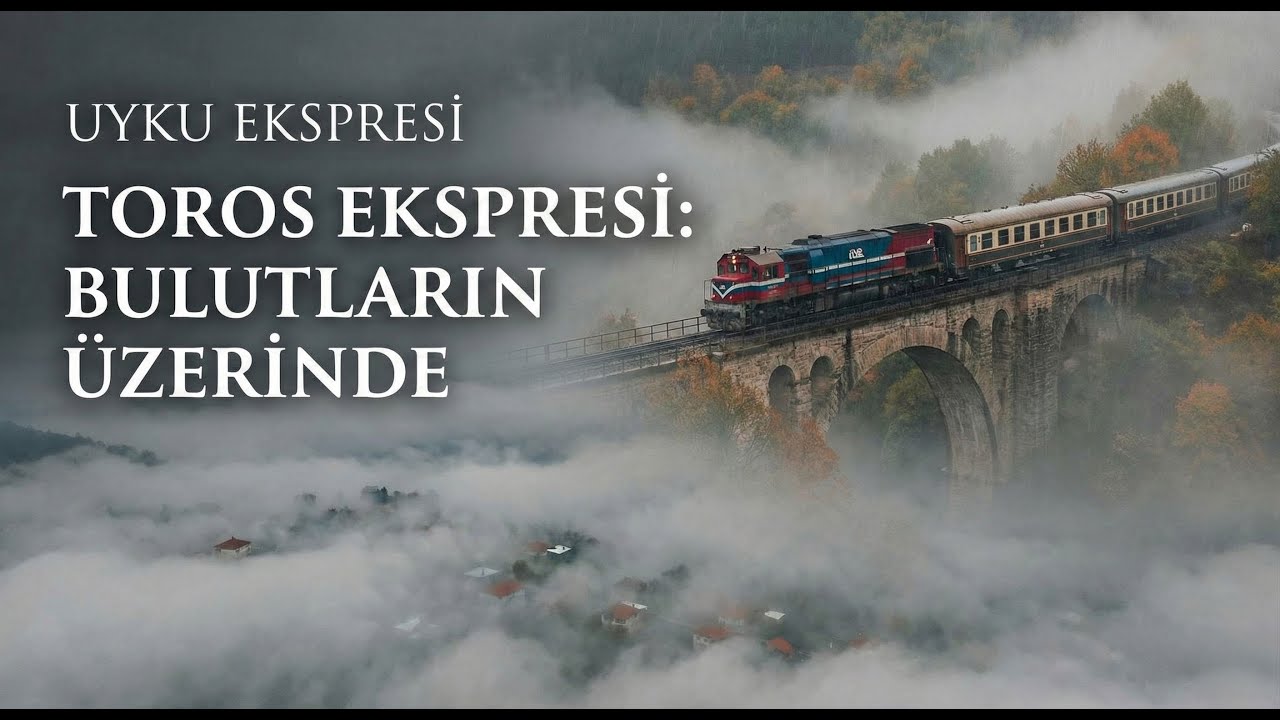 Toros Ekspresi: Konya'dan Adana'ya Yağmurlu Yolculuk | Yetişkinler İçin Uyku Hikayesi