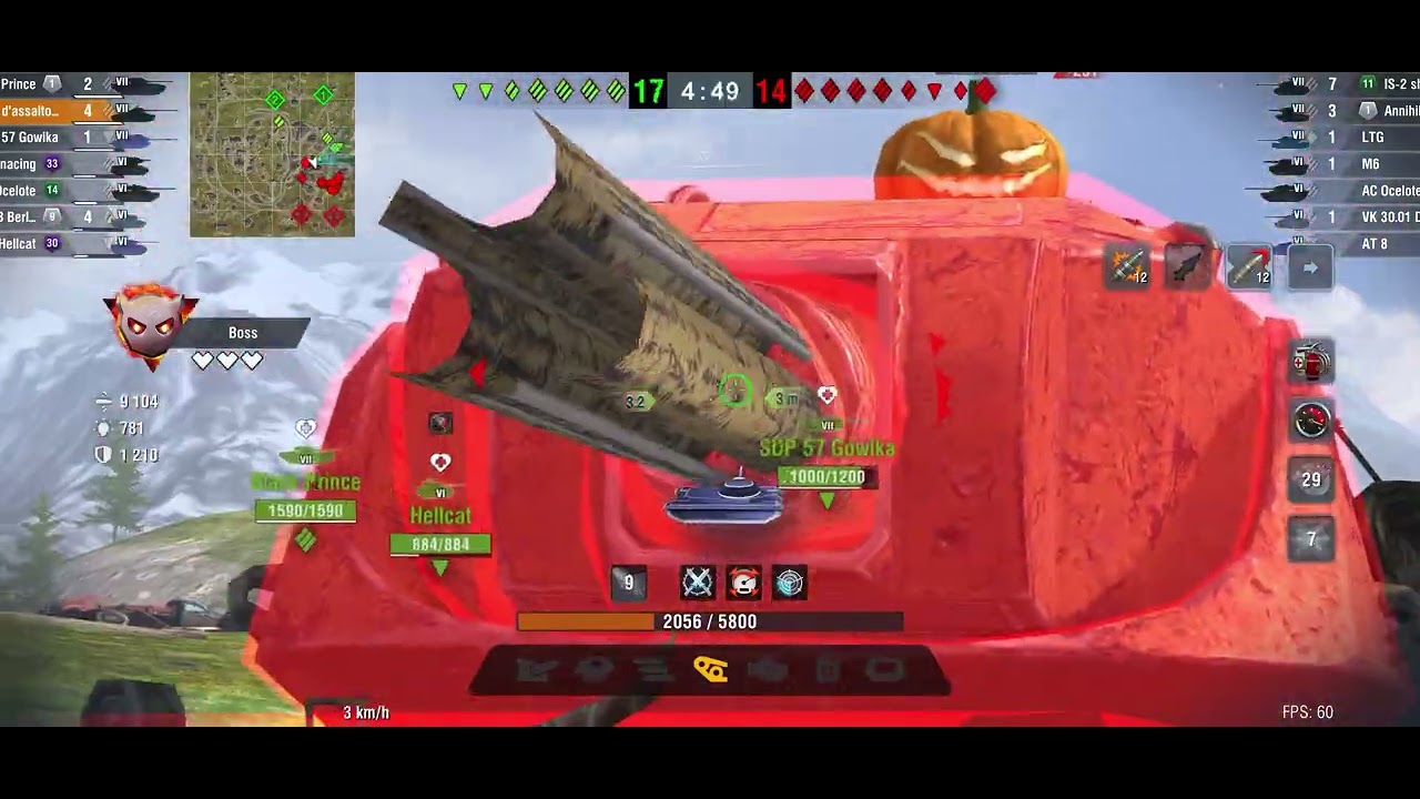 Big boss battle with my Carro d’assalto P.88