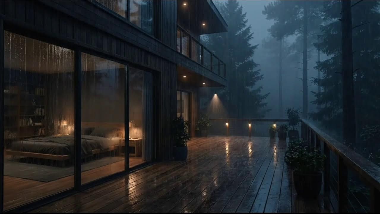 Achieve Deep, Restful Sleep Tonight with Soothing Forest Rain Sounds 🌲
