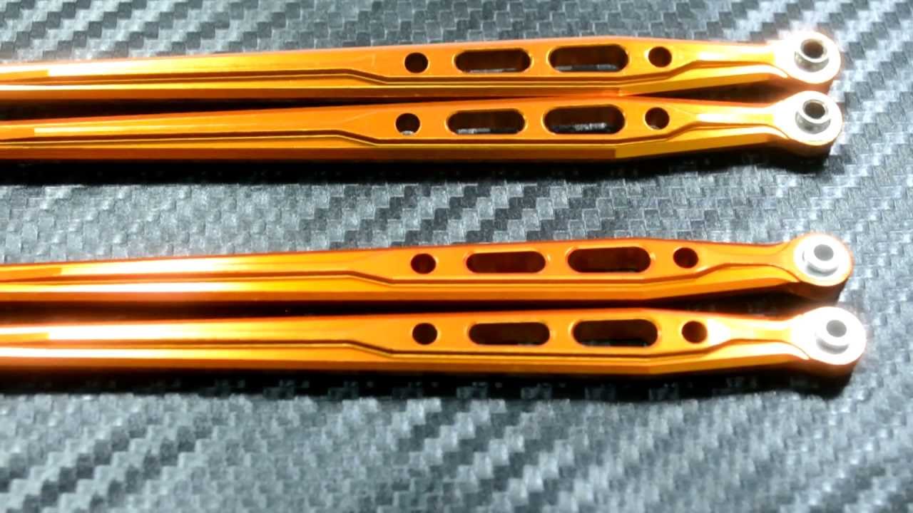 GPM Axial SCX10 Part - Rear Chassis Links Aluminum Upgrades - Asiatees
