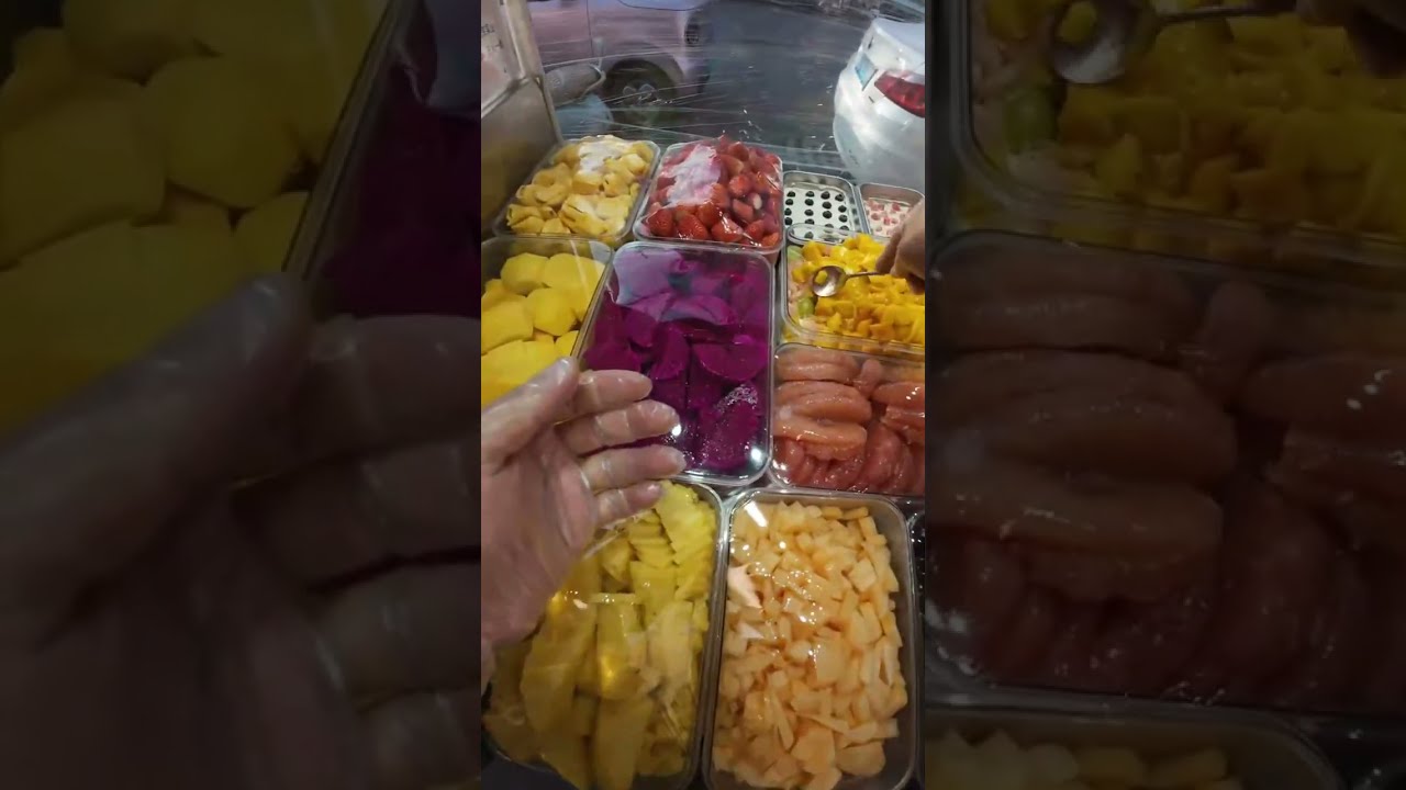 #streetfood Popular street sweets desserts Live 🔴