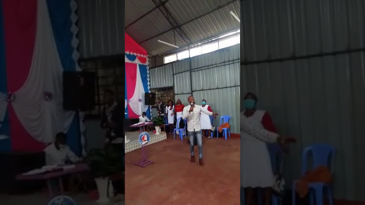 Performing at TLB Church Nairobi.. God gave me an anthem..#Ngutura