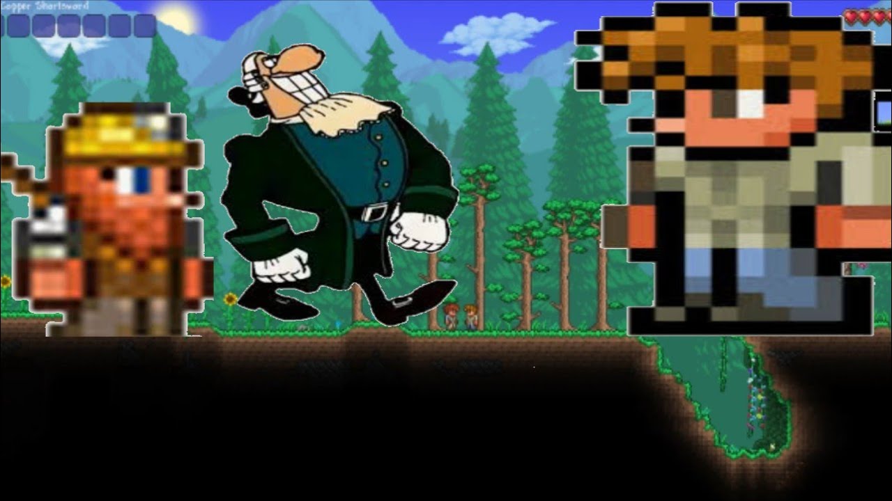 Terraria Guia modo normal episodio 2 se me corrompe la grabación