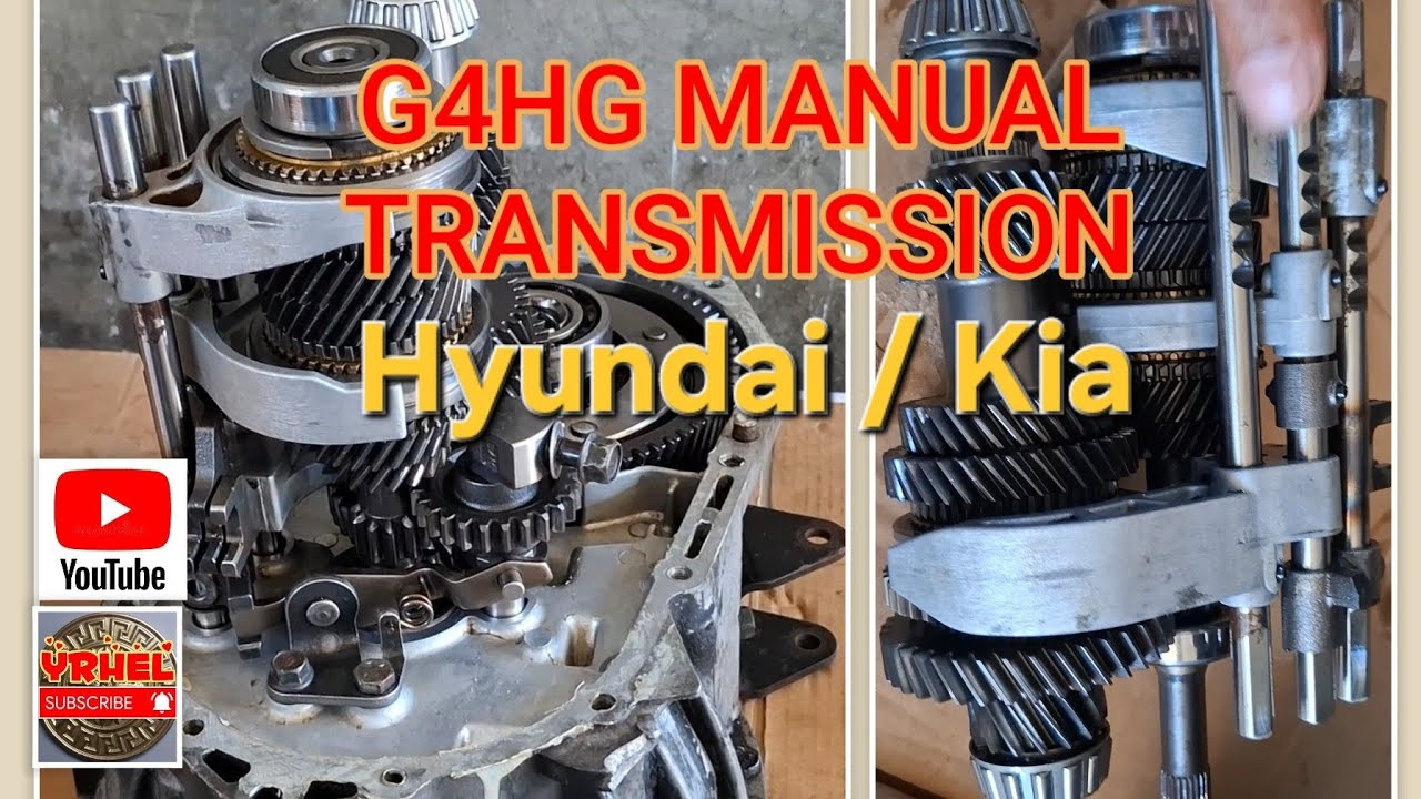 G4HG MANUAL TRANSMISSION COMPLETE REBUILD TUTORIAL Hyundai and Kia