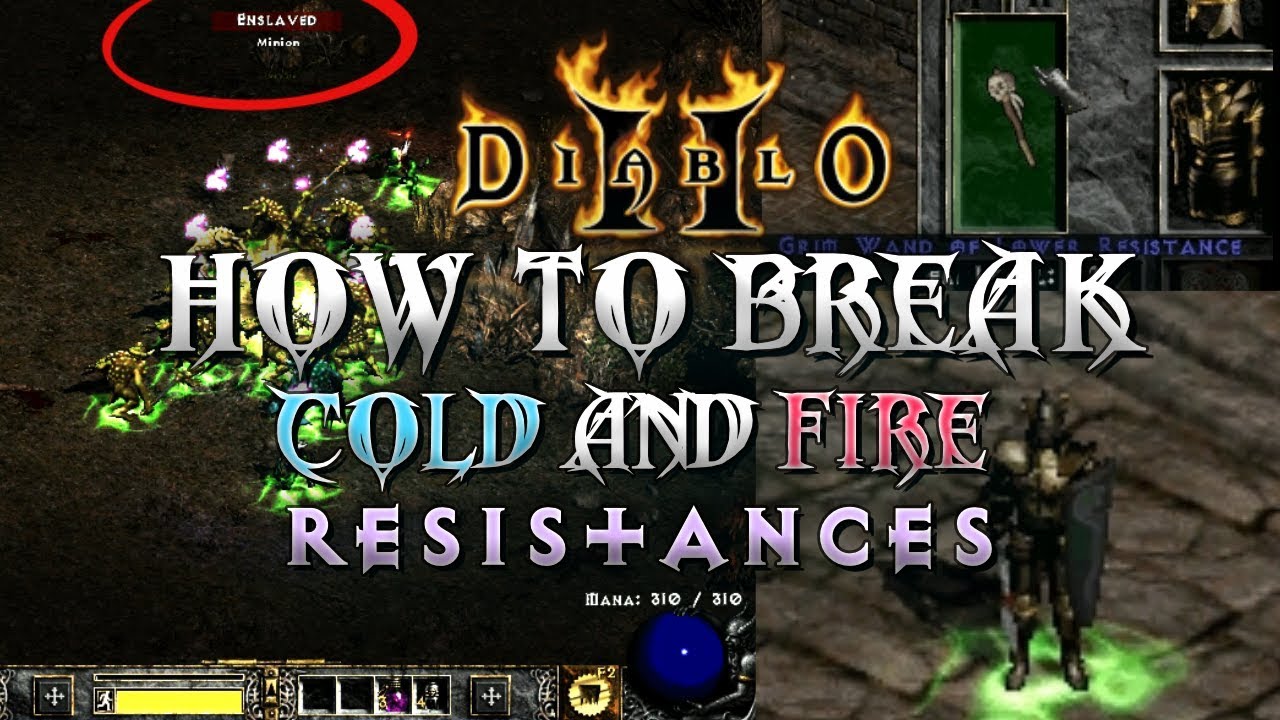How to Break Cold and Fire Immune Monsters - Diablo 2