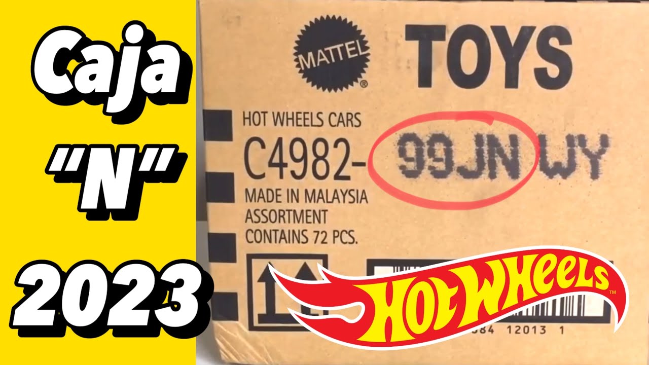 Caja “N” 2023 Hot Wheels Básicos ​⁠@MuazliMarzuki