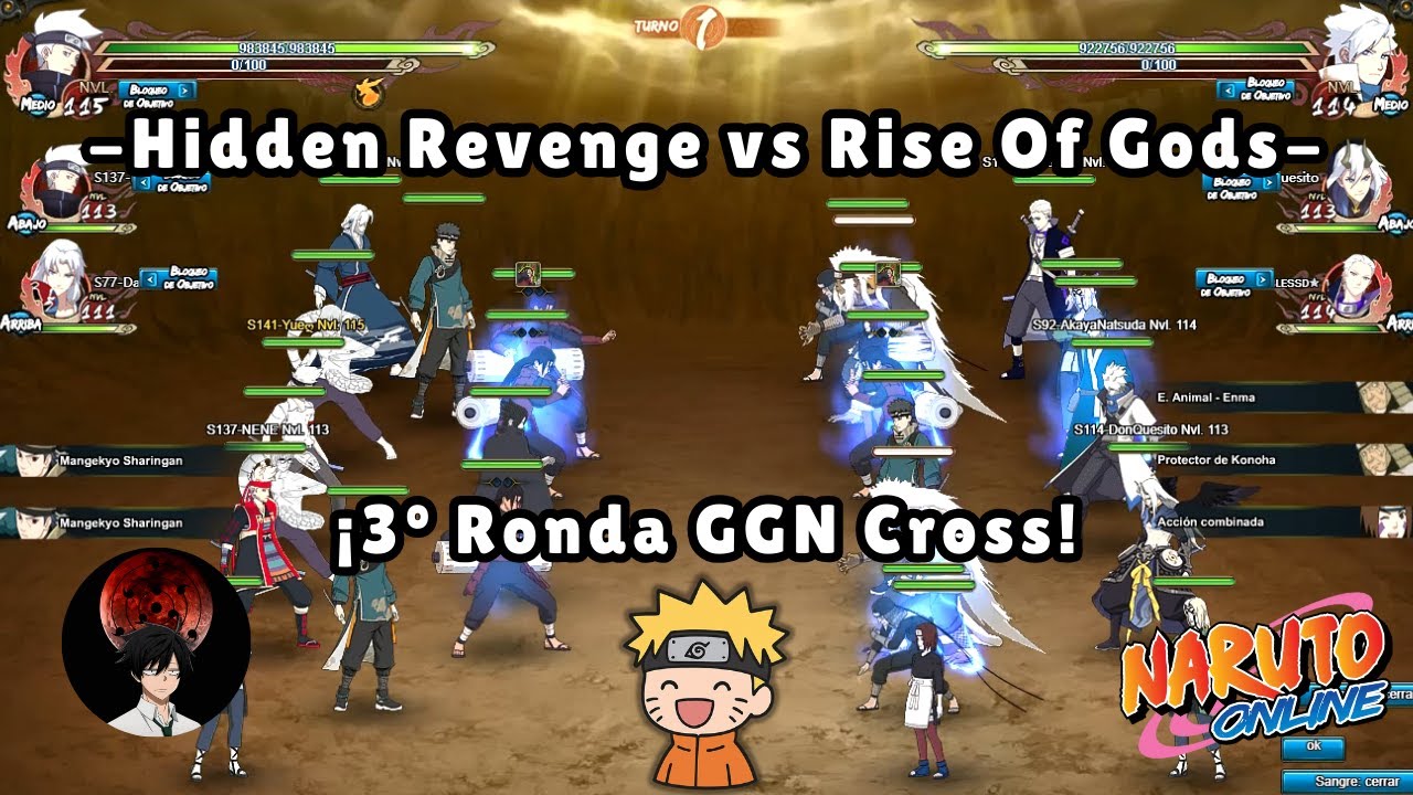 Derrota inevitable 🥲❗❗❗| Ronda 3 GGN Cross-Server [Hidden Revenge vs Rise Of Gods]