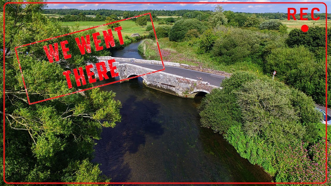 We went there - Wool in Dorset. Walk through and drone