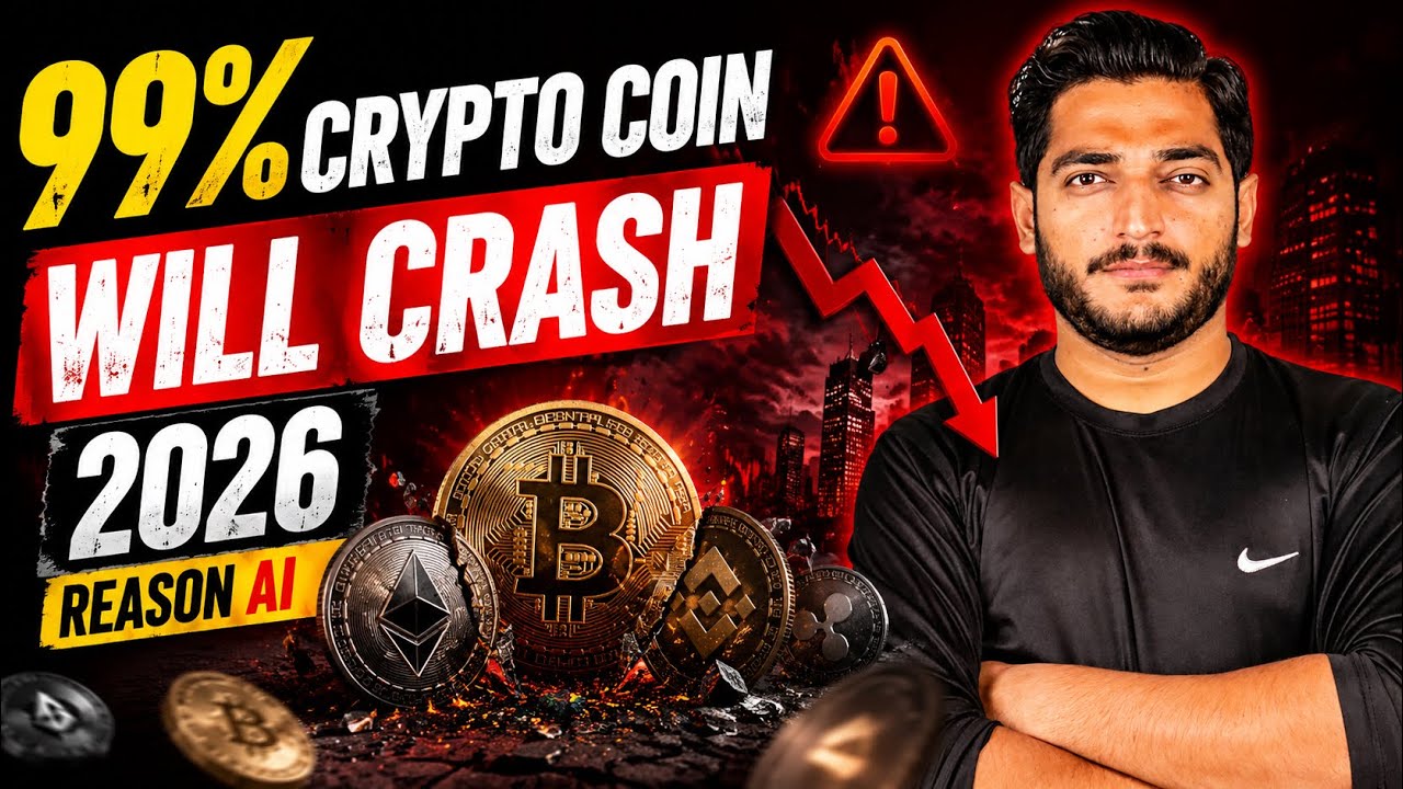 99% Crypto Will Crash in 2026 Because Of AI 
