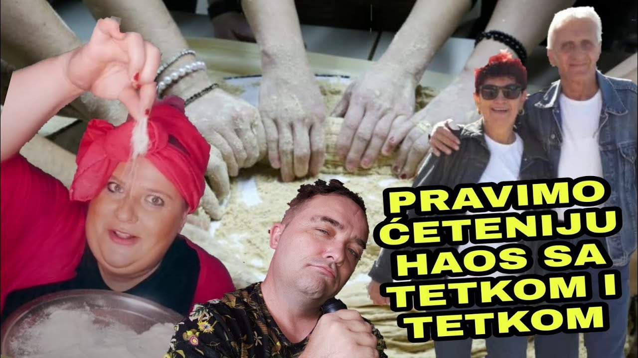 Pravimo ceteniju/tetka i tetak prave haos/smijeh