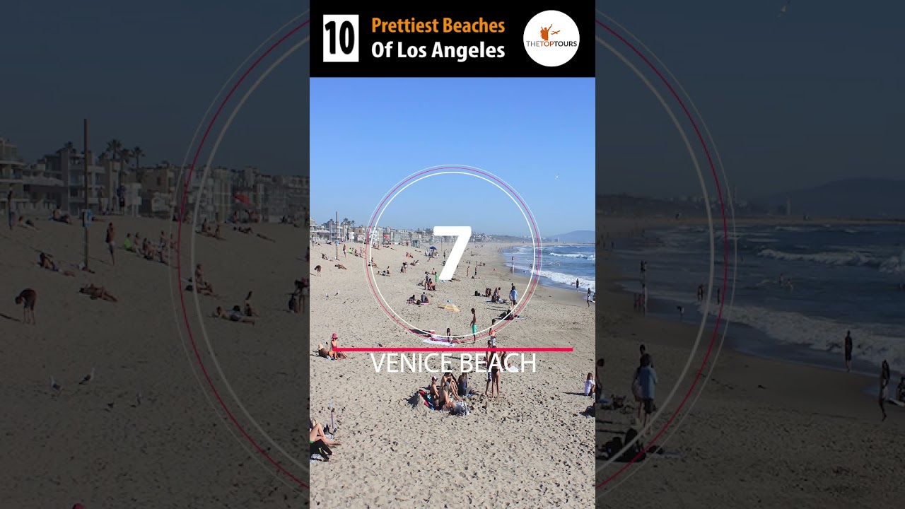 10 Prettiest Beaches Of Los Angeles, California  #Shorts #TheTopTours