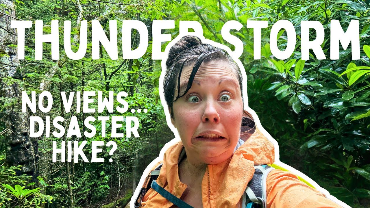 This Was NOT the Hike I Planned… | Mt Hardy: Thunder, Soaked, NO Waterfall?! 🌧
